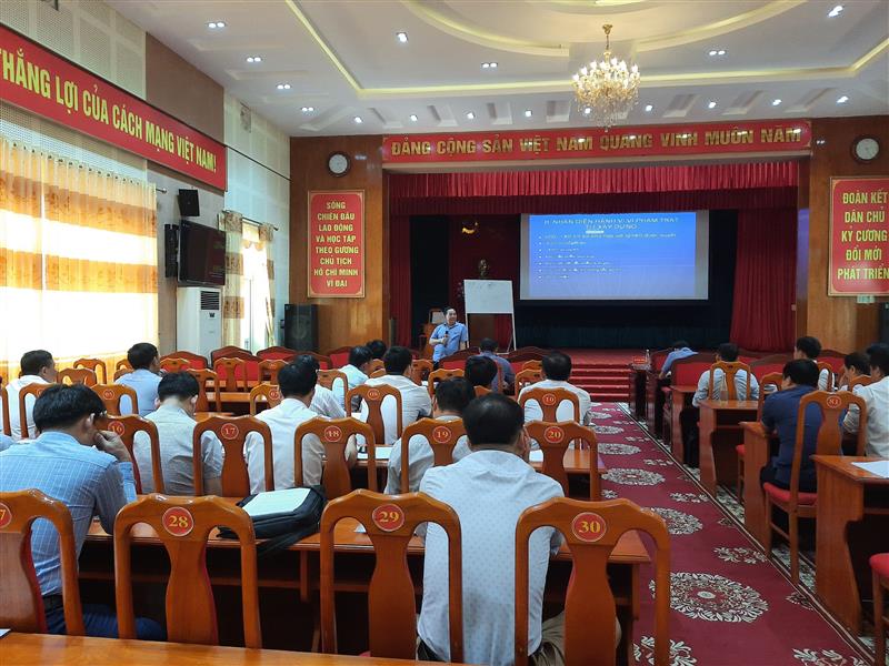 Bồi dưỡng chuyên sâu về quản lý đất đai, nhà ở, thị trường Bất động sản và quản lý trật tự xây dựng đô thị tại Tuyên Quang
