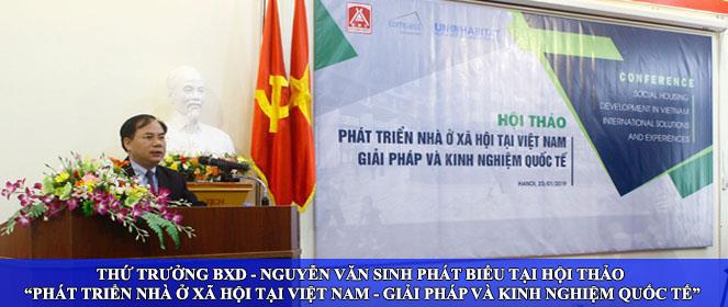 Hội thảo Phát triển Nhà ở Xã hội tại Việt Nam - Giải pháp và kinh nghiệm quốc tế