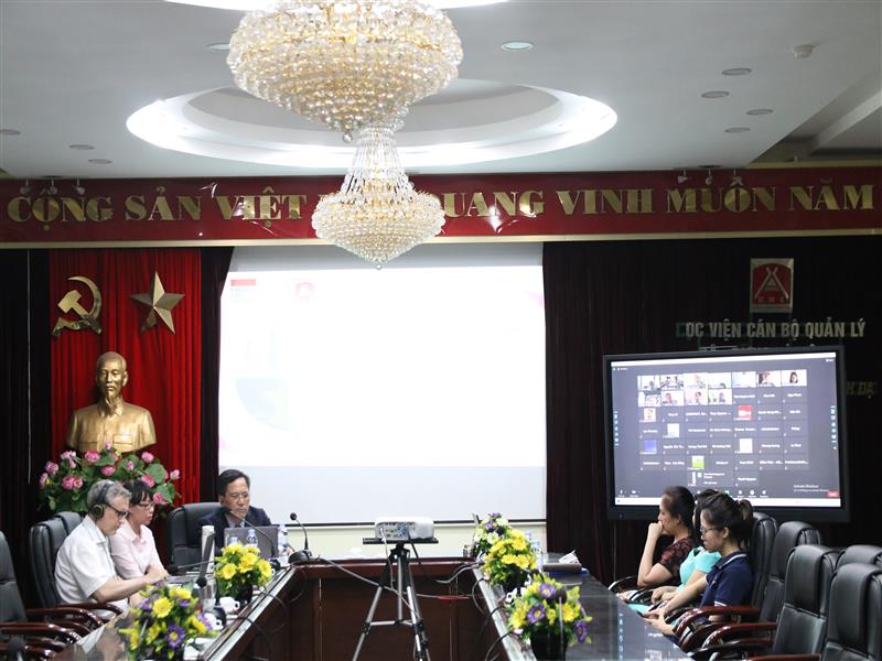 5.	Hội thảo trực tuyến Chuyển đổi sinh thái - xã hội ở các đô thị Việt Nam