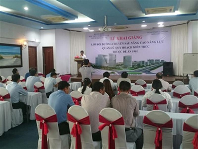 AMC nâng cao năng lực quản lý quy hoạch kiến trúc cho các cán bộ tỉnh Kiên Giang